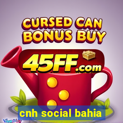 cnh social bahia